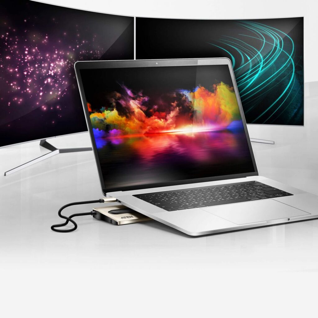 ATEN UH3237 USB-C Multiport Dock with Power Pass-Through - Image 6