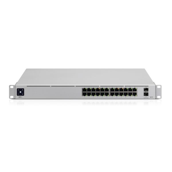 Ubiquiti UniFi Switch Gen2, 24x gigabit RJ45 port, 2xSFP+ port, rackbe szerelhető