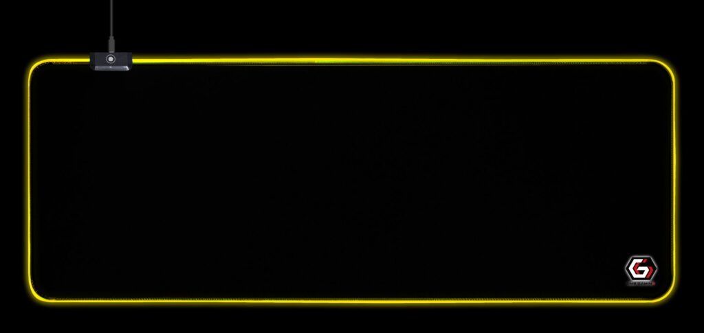Gembird MP-GAMELED-L Gaming with LED light effect Large Egérpad - Image 2