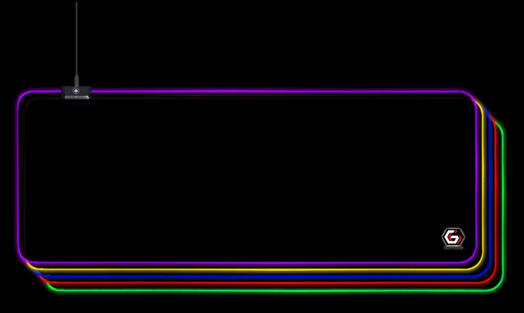 Gembird MP-GAMELED-L Gaming with LED light effect Large Egérpad - Image 7