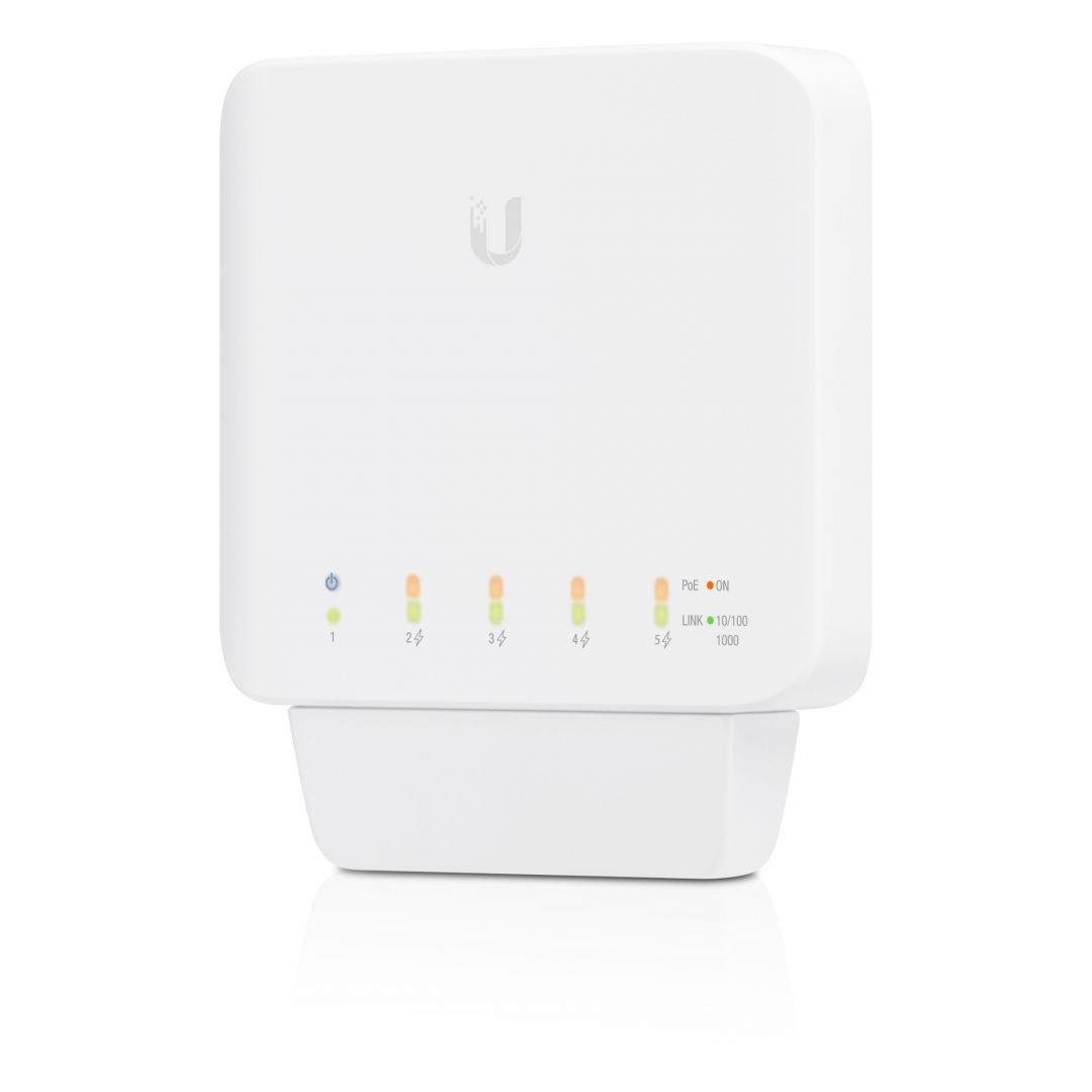 Ubiquiti UniFi Switch Flex, 4x gigabit PoE port, 802.3bt szabvány