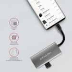 AXAGON HMC-4G2 SuperSpeed USB-C 10Gbps SpeedSter 4 hub - Image 6
