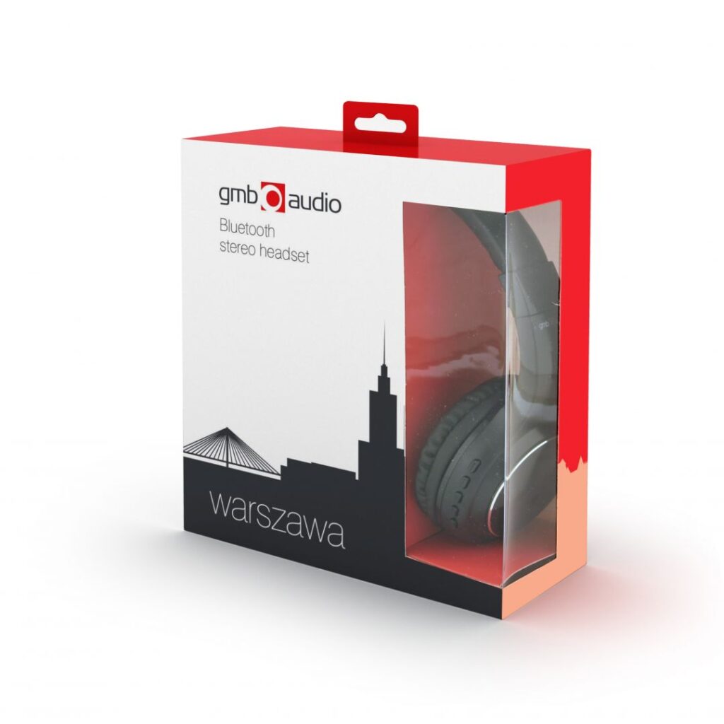 Gembird Warsaw Bluetooth Headset Black - Image 6