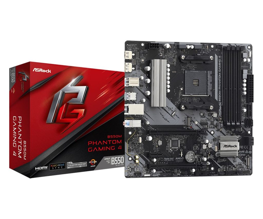 ASRock B550M PHANTOM GAMING 4 - Image 1