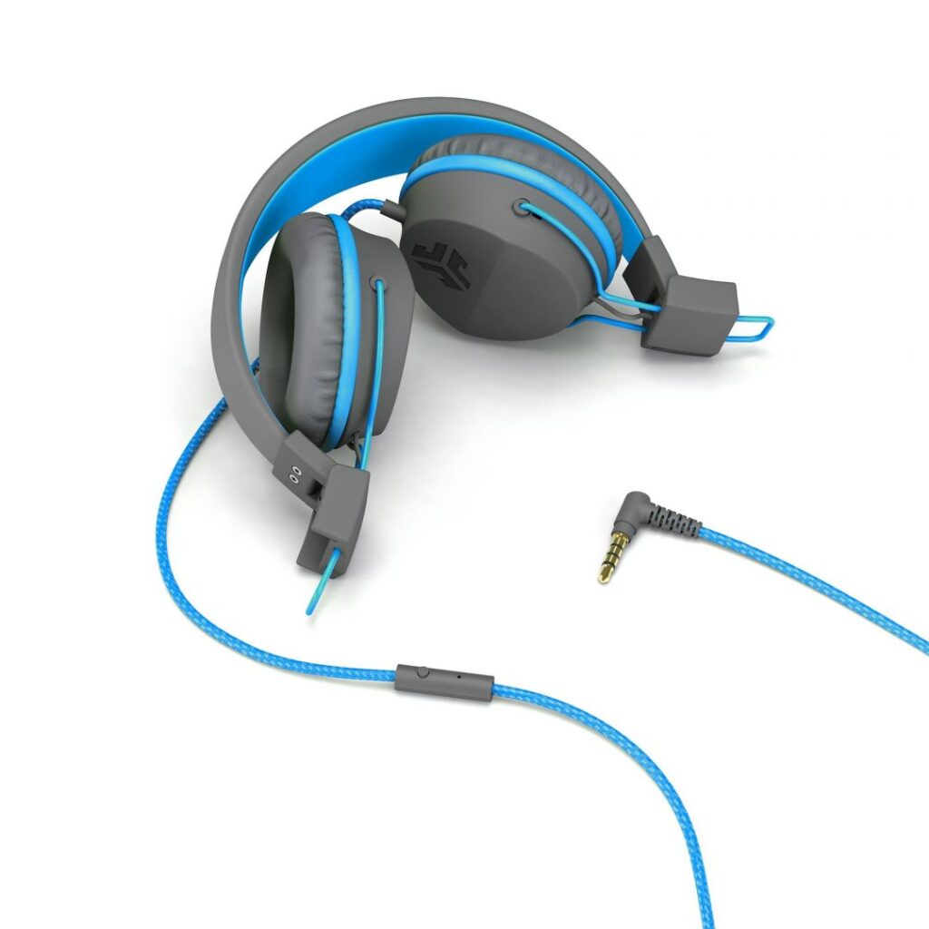 JLab Jbuddies Studio Kids Headphones Graphite/Blue - Image 2