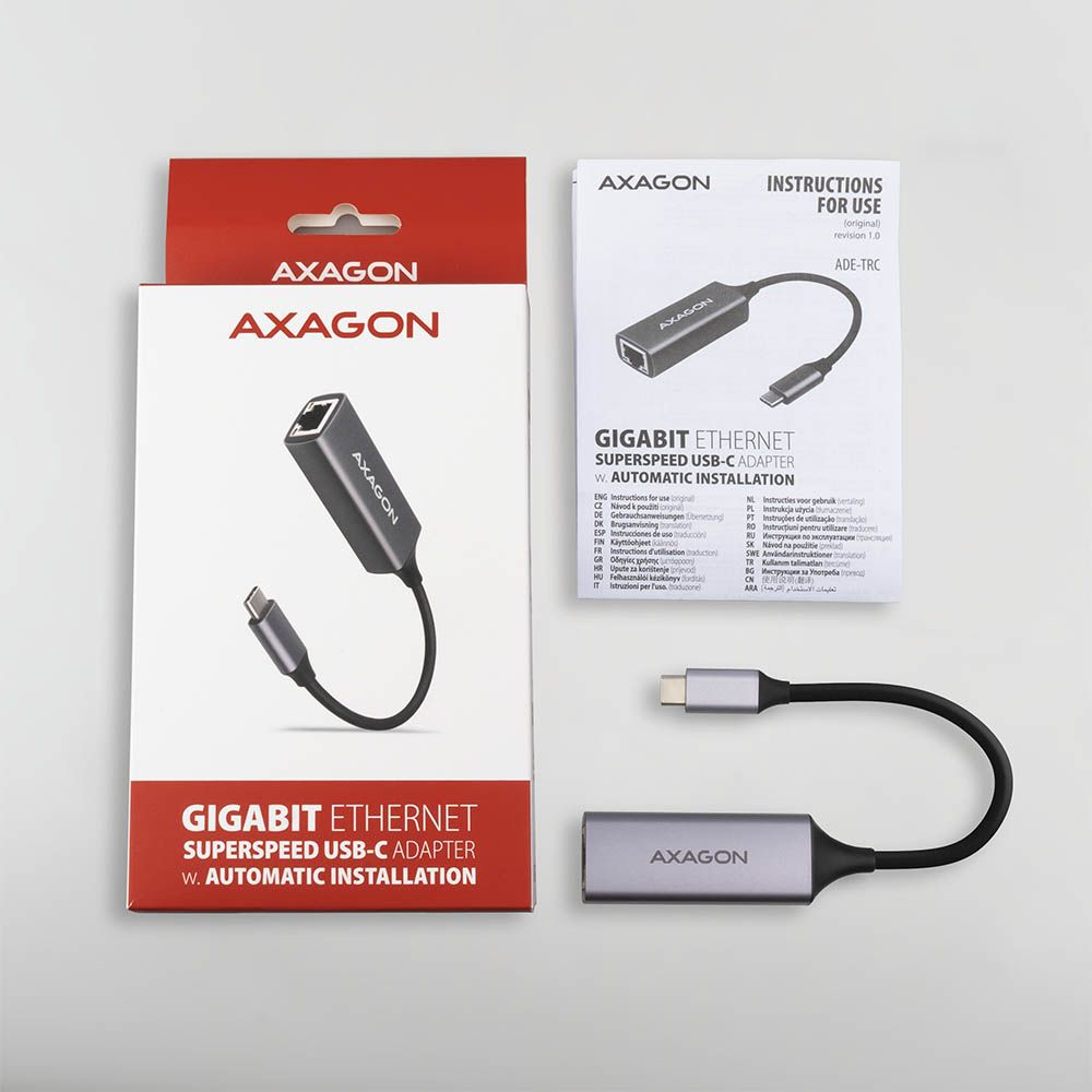 axagon-ade-trc-usb3.2-superspeed-usb-c-gigabit-ethernet_6.jpg AXAGON ADE-TRC USB3.2 SuperSpeed USB-C Gigabit Ethernet - Image 6