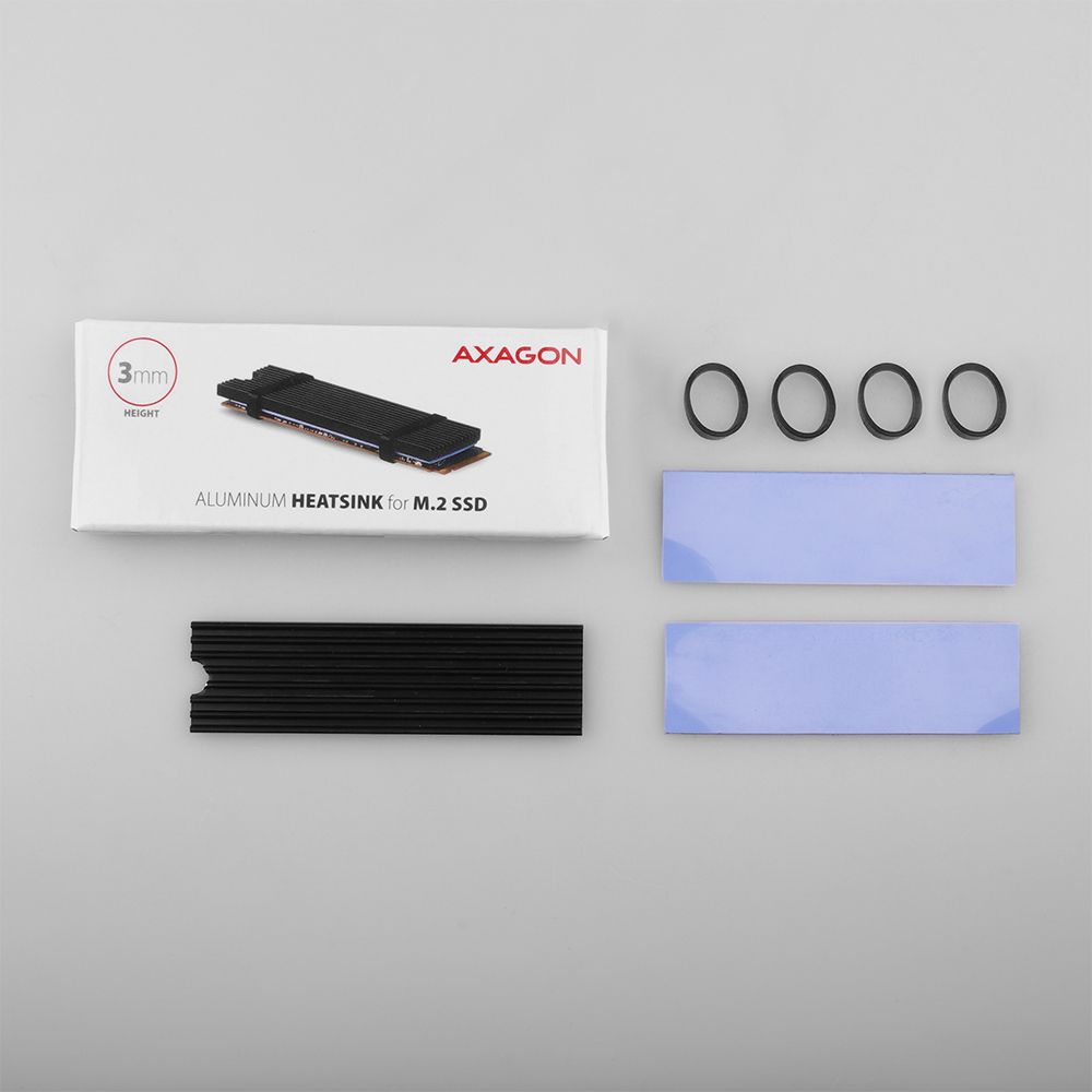 AXAGON CLR-M2L3 Heatsink for M.2 SSD - Image 7