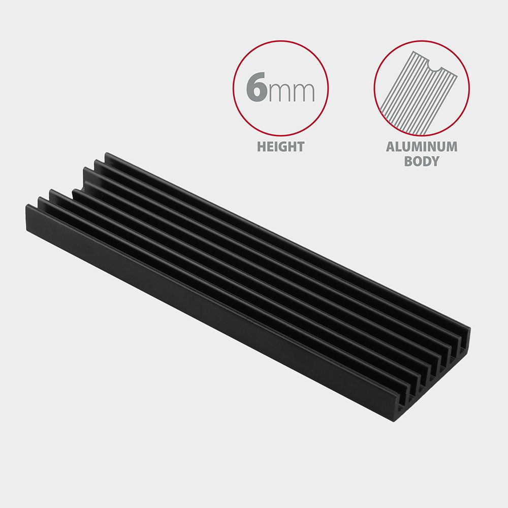 AXAGON CLR-M2L6 Heatsink for M.2 SSD - Image 4