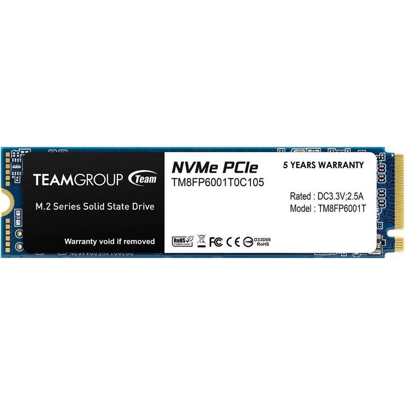 TeamGroup 1TB M.2 2280 NVMe MP33 - Image 1