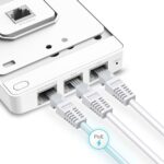 TP-Link EAP235-Wall Omada AC1200 Wireless MU-MIMO Gigabit Wall Plate Access Point White - Image 3