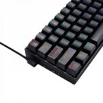 Redragon Draconic Compact RGB Wireless Red Mechanical Tenkeyless Designed Bluetooth Gaming Keyboard Black HU - Image 3