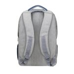 RivaCase 7567 Anti-theft Laptop Backpack 17,3" Grey/Dark Blue - Image 2