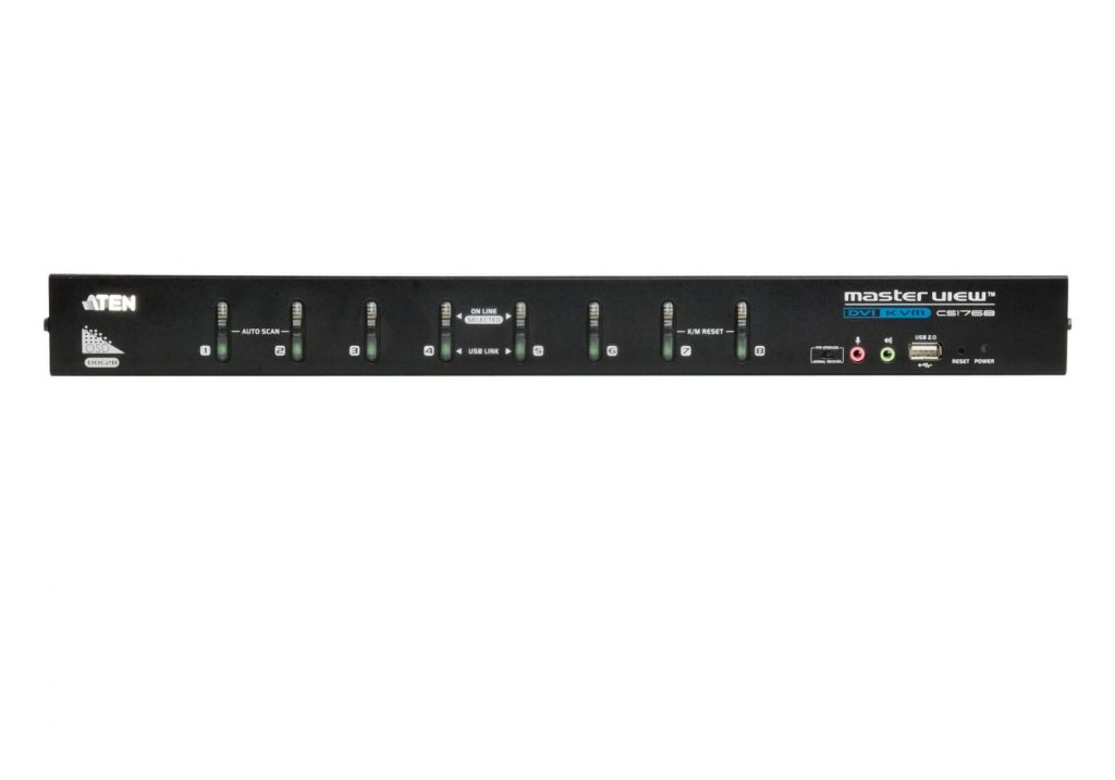 aten-cs1768-at-g-8-port-usb-dvi-kvm-switch-audio_3.jpg ATEN CS1768-AT-G 8-Port USB DVI KVM Switch Audio - Image 3
