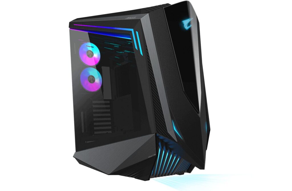Gigabyte Aorus C700 Glass ARGB Tempered Glass Black - Image 1