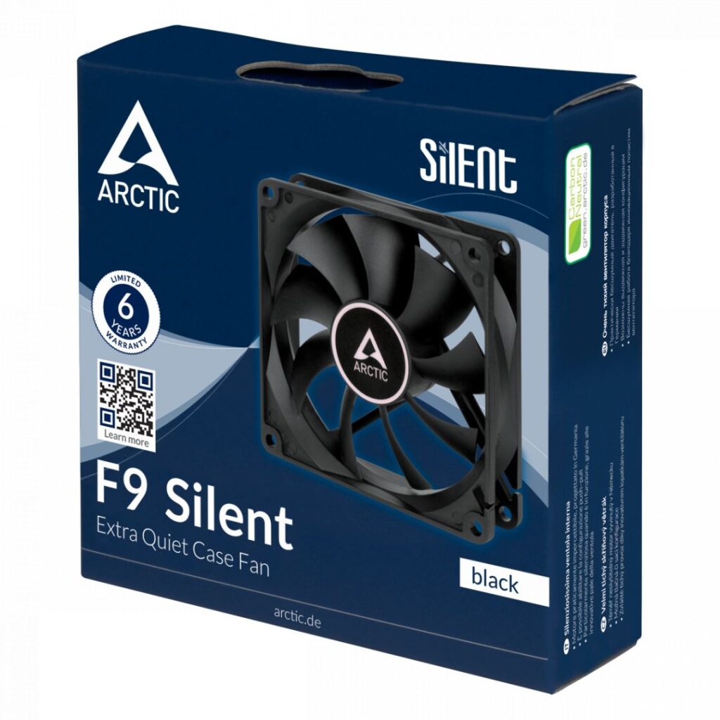 Arctic F9 Silent Black - Image 4