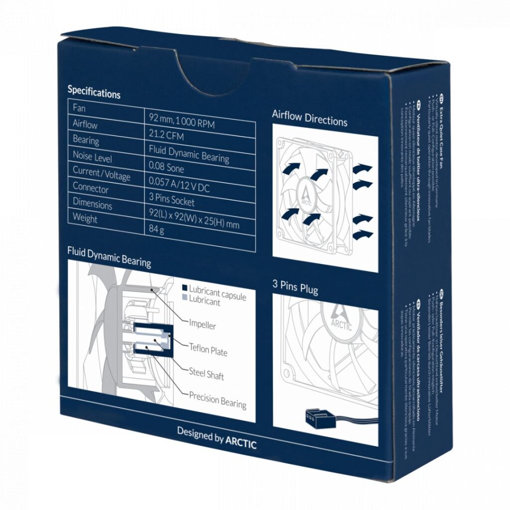 Arctic F9 Silent Black - Image 5