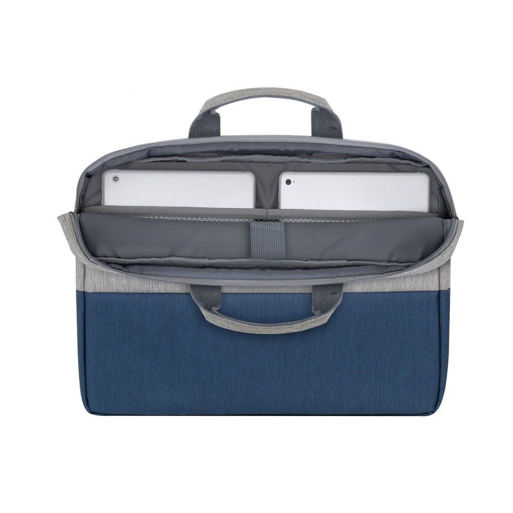 RivaCase 7532 Anti-theft Laptop Bag 15,6" Grey/Dark Blue - Image 12