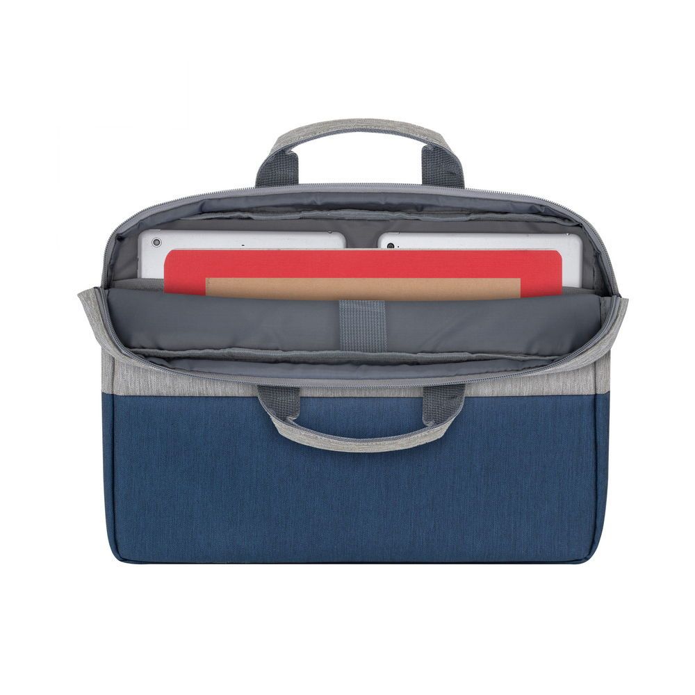 RivaCase 7532 Anti-theft Laptop Bag 15,6" Grey/Dark Blue - Image 13