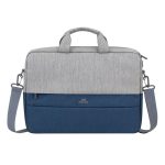 RivaCase 7532 Anti-theft Laptop Bag 15,6" Grey/Dark Blue - Image 2