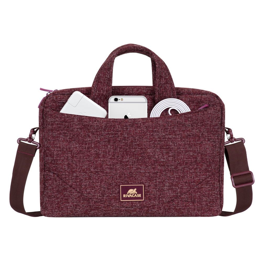 RivaCase 7921 Laptop Bag 14" Burgundy Red - Image 4