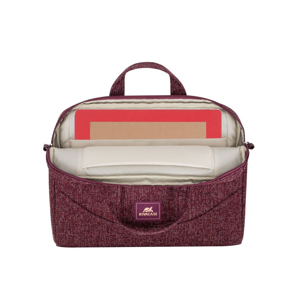 RivaCase 7921 Laptop Bag 14" Burgundy Red - Image 6
