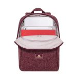 RivaCase 7923 Laptop Backpack 13,3" Burgundy Red - Image 15