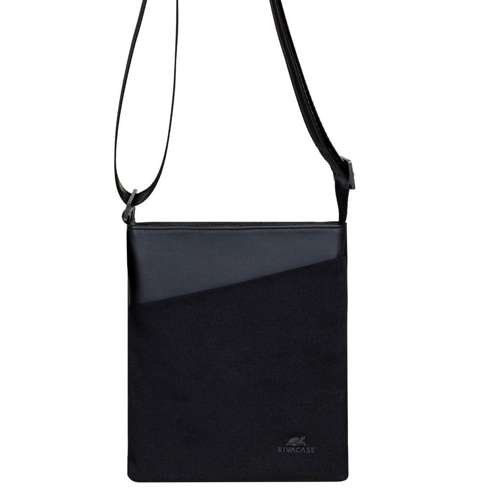 RivaCase 8509 Canvas Crossbody Black - Image 16