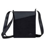 RivaCase 8509 Canvas Crossbody Black - Image 2