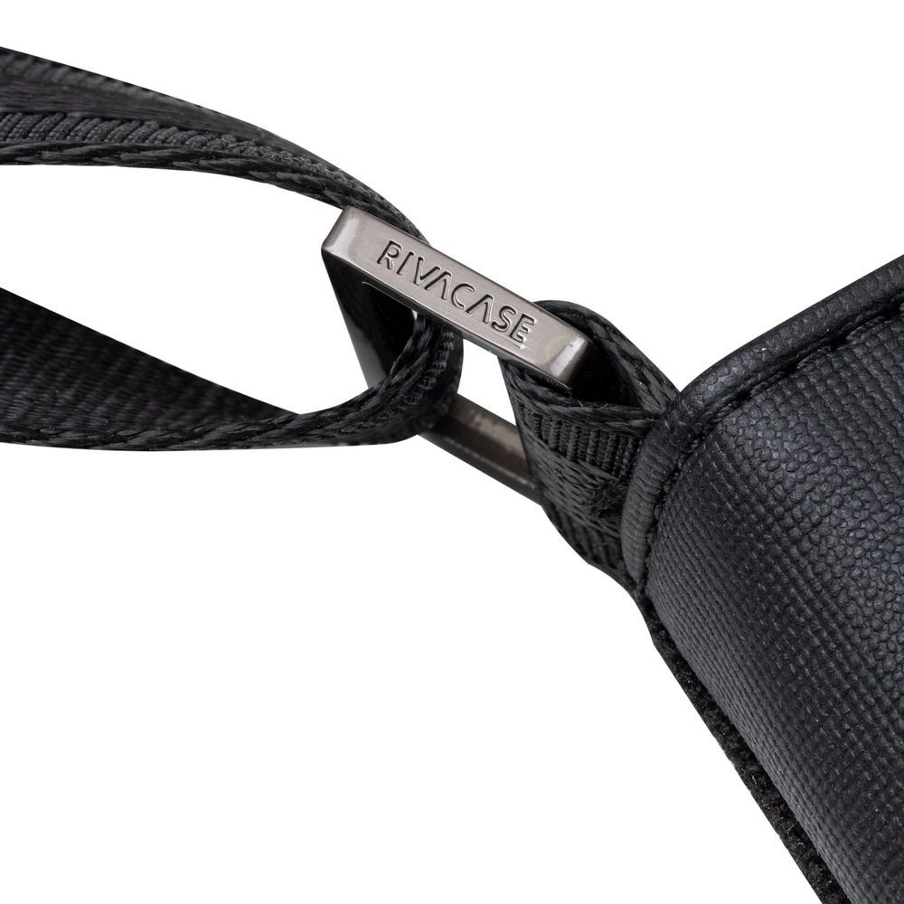 RivaCase 8509 Canvas Crossbody Black - Image 7