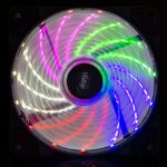 Akyga AW-12D-LED System Fan 12cm Rainbow LED - Image 4