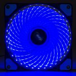 Akyga AW-12E-BL System Fan 12cm Blue LED - Image 4