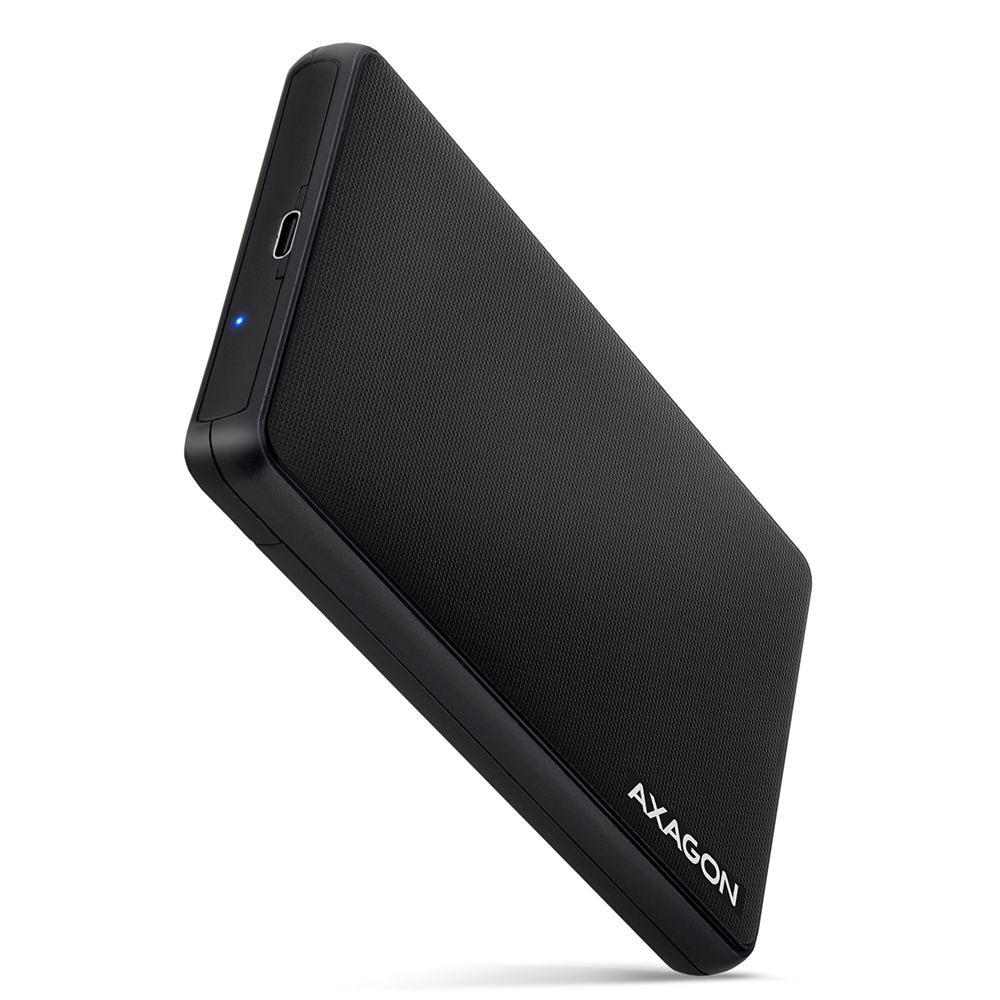 AXAGON EE25-SLC SuperSpeed USB-C SLIDE box Black - Image 1