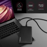 AXAGON EE25-SLC SuperSpeed USB-C SLIDE box Black - Image 6