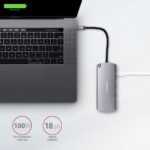 AXAGON HMC-6M2 SuperSpeed USB-C Combo 6in1 Hub - Image 7