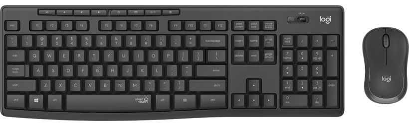 Logitech MK295 Silent Wireless Combo Black DE - Image 1