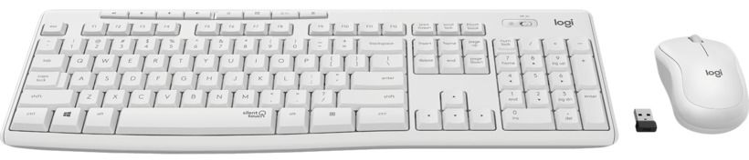 Logitech MK295 Silent Wireless Combo White DE - Image 2