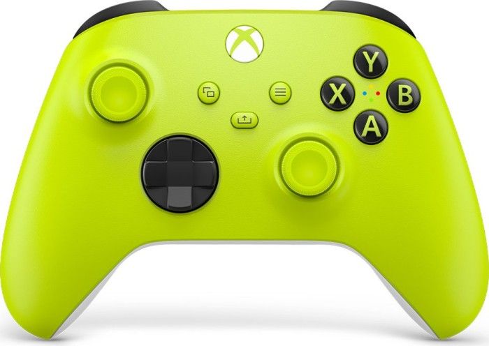 microsoft-xbox-series-x-wireless-controller-electric-volt_1.jpg Microsoft Xbox Series X/S Wireless/Bluetooth Gamepad Electric Volt - Image 1