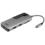 ACT AC7021 USB-C to HDMI 4K adapter Hub & Card Reader - Image 3