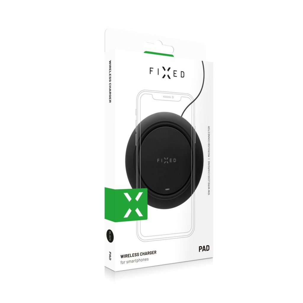 fixed-pad-for-wireless-charging-black_7.jpg FIXED Pad FIXPAD-BK vezeték nélküli QI töltő, fekete - Image 7