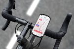 FIXED Bikee 2 szilikon telefontartó kerékpárra, fekete - Image 15