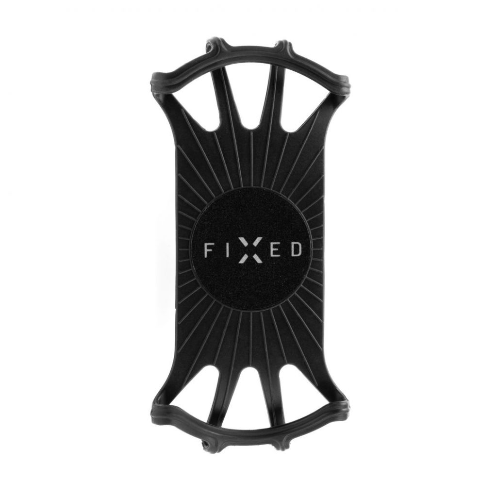 FIXED Bikee 2 szilikon telefontartó kerékpárra, fekete - Image 5