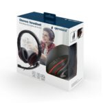 Gembird MHS-03-BKRD  Stereo Headset Black/Red - Image 4