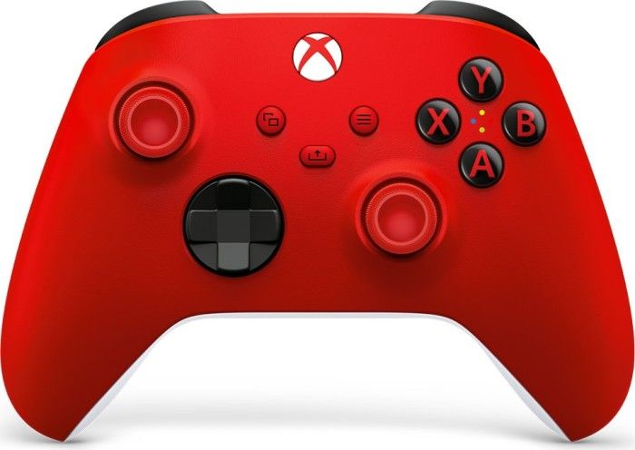 microsoft-ms-xbox-series-kiegeszit-vezetek-nelkuli-kontroller-piros_1.jpg Microsoft Xbox Series X/S Wireless/Bluetooth Gamepad Pulse Red - Image 1