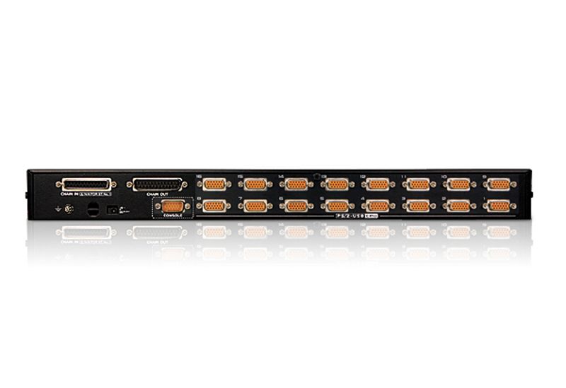 ATEN CS1716A 16-Port PS/2-USB VGA KVM Switch with Daisy-Chain Port and USB Peripheral Support - Image 2