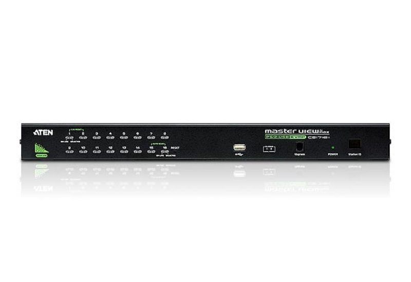 ATEN CS1716A 16-Port PS/2-USB VGA KVM Switch with Daisy-Chain Port and USB Peripheral Support - Image 3