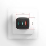 AXAGON ACU-DPQ65 QC4 + USB-C PD Wall Charger Black - Image 6