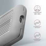AXAGON EEM2-XS SuperSpeed+ USB-C - NVMe M.2 ShockProof Box - Image 5