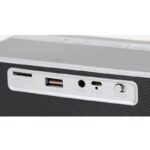 Platinet PMGC10A Bluetooth Speaker + Clock Black - Image 5