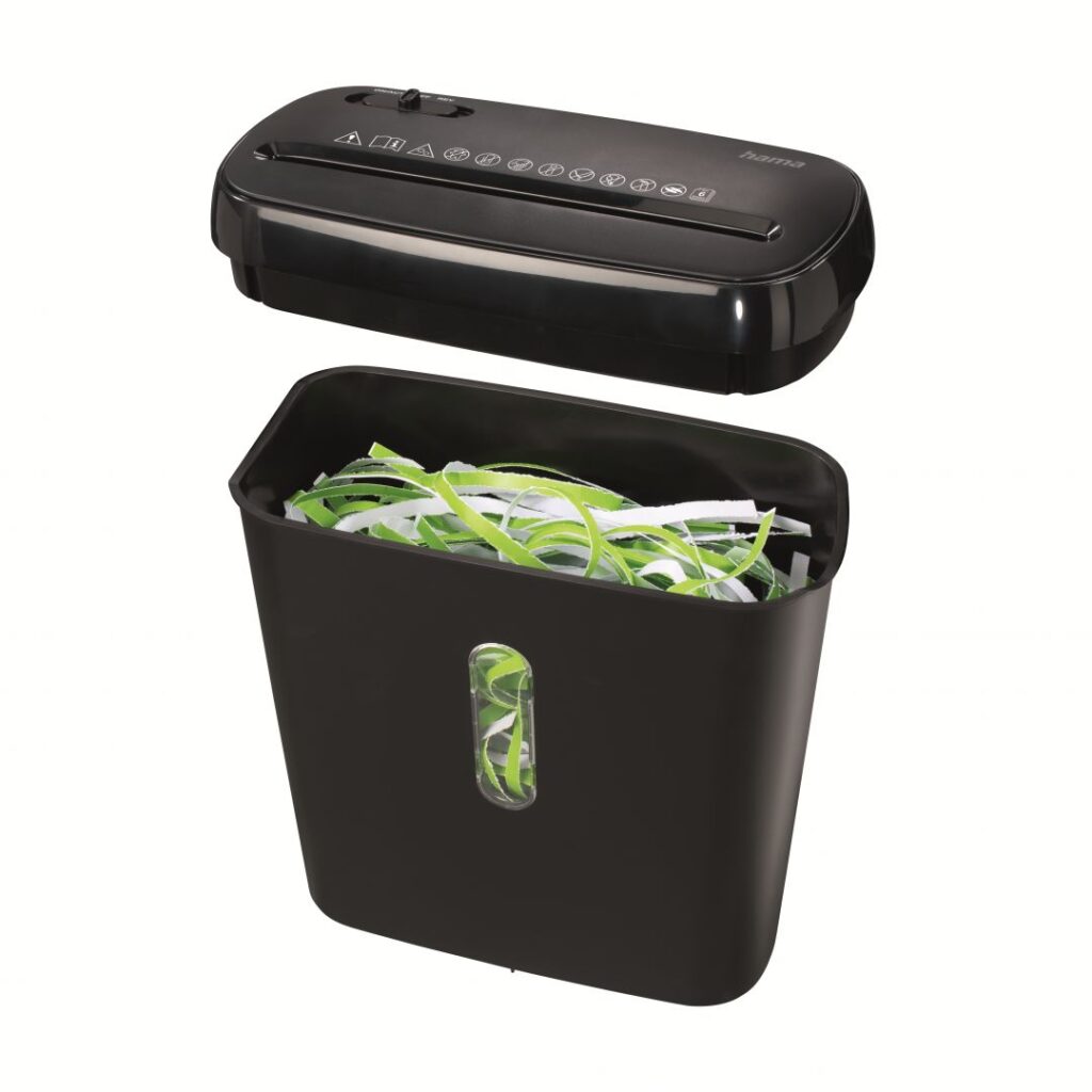 Hama Basic S6 Iratmegsemmisítő Black - Image 2