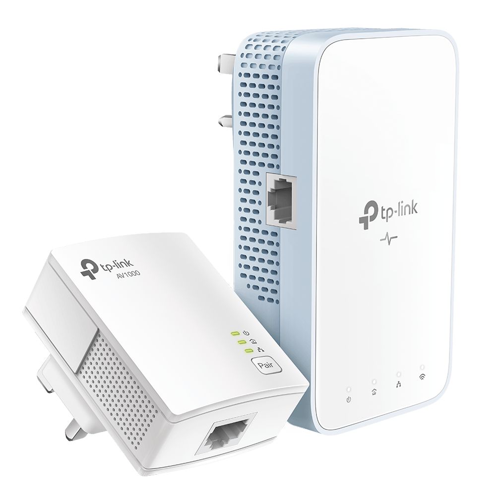 TP-Link Powerline WiFi Extender Kit AC1200 - TL-WPA7517 (1Gbps powerline, 300Mbps 2,4GHz + 867Mbps 5GHz; max300m)